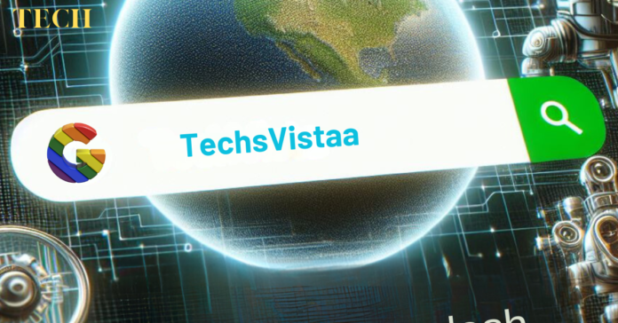Illustration of a futuristic cityscape with digital technology elements, representing Techsvistaa.com's open media platform.