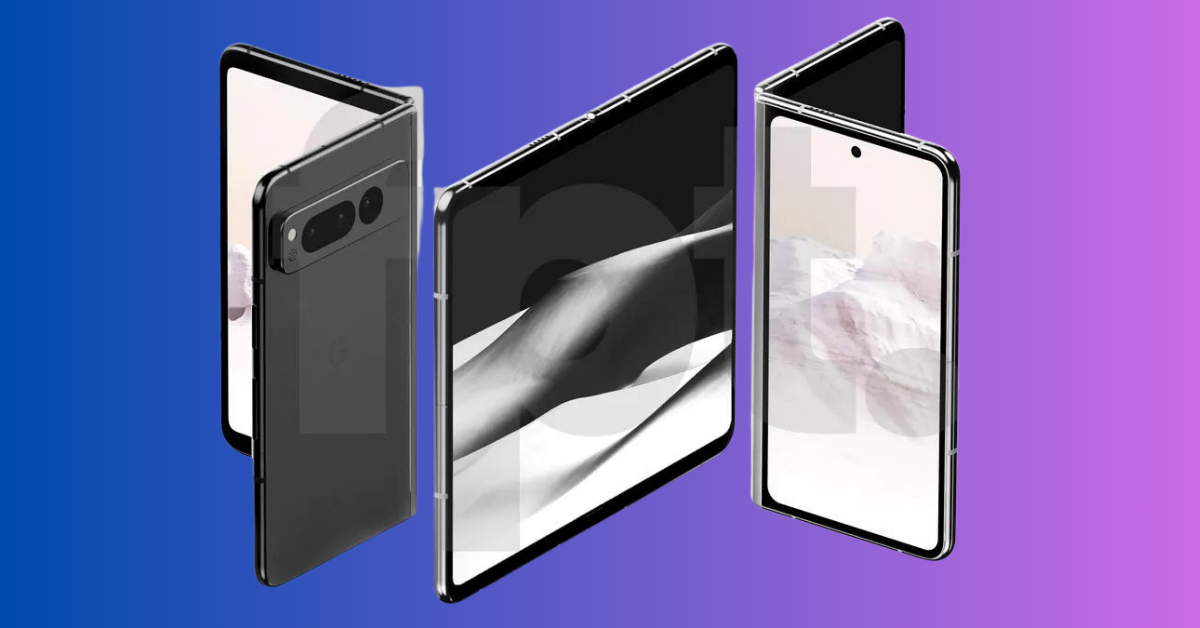 Google Pixel Fold display showing vibrant colors and seamless folding technology