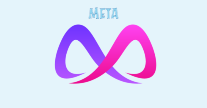 A colorful logo featuring a stylized infinity symbol in purple and pink gradients with the word 